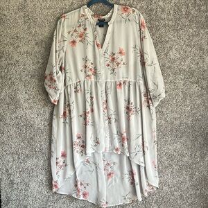 Torrid High Low Blouse Size 3